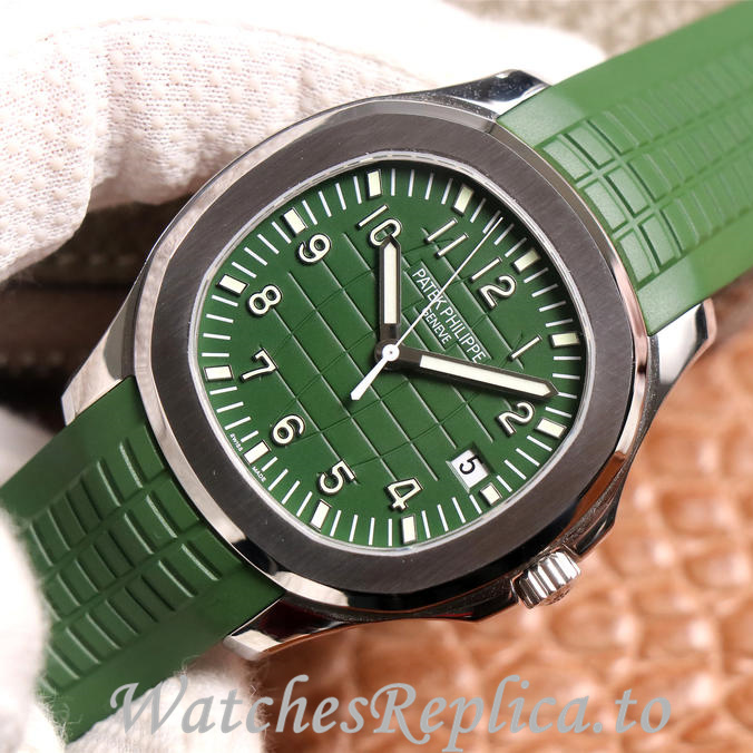 Patek Philippe Replica Aquanaut Rubber strap 40MM - WatchesReplica.is