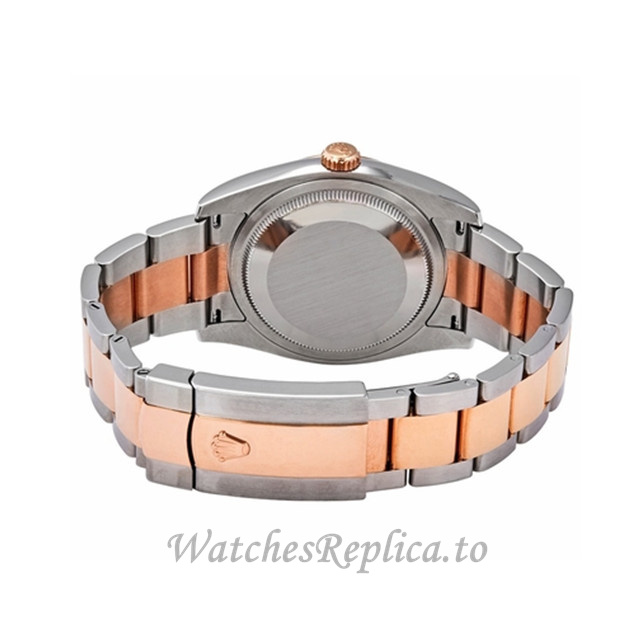 Replica Rolex Datejust 116201-18 36MM Stainless steel strap Mens Watch - WatchesReplica.is