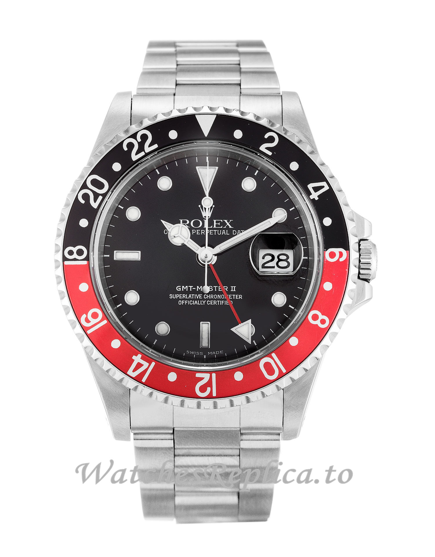 Rolex GMT Master II Black Dial 16710 - WatchesReplica.is