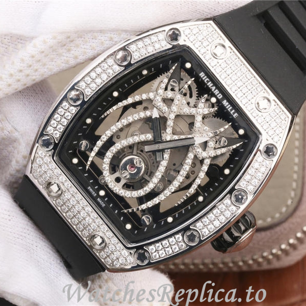 Richard Mille Replica RM19-01 Rubber strap 50MM - WatchesReplica.is