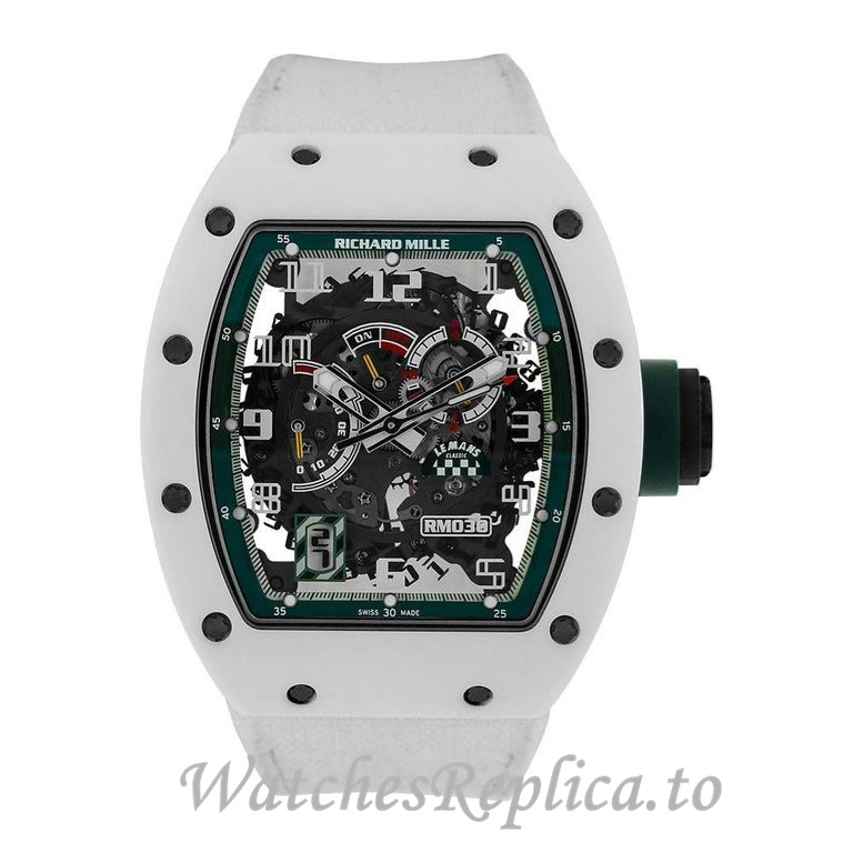 Richard Mille Replica RM030 Rubber strap 50MM - WatchesReplica.is