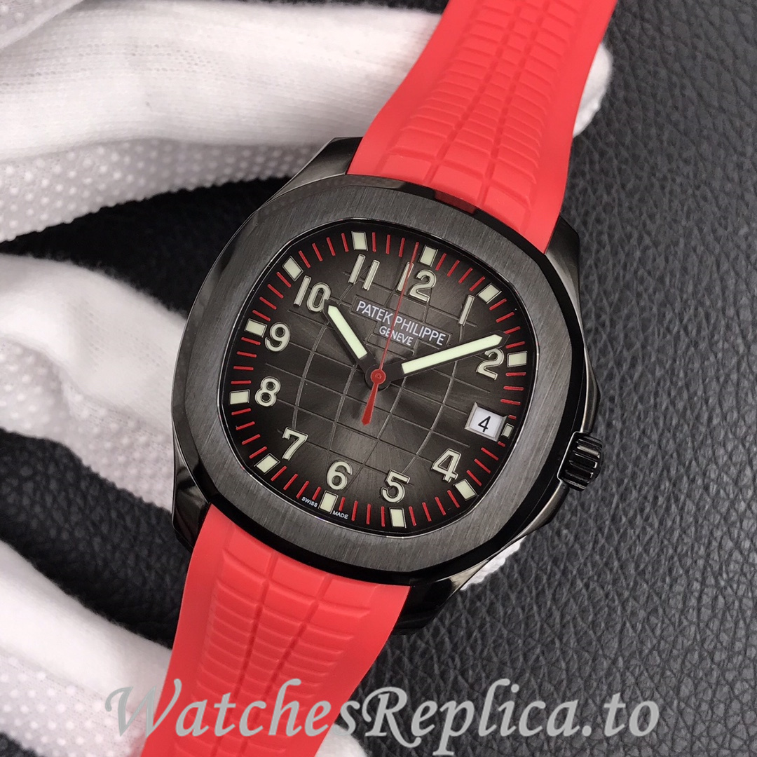 Patek Philippe Replica Aquanaut 5167 Rubber strap 40MM - WatchesReplica.is