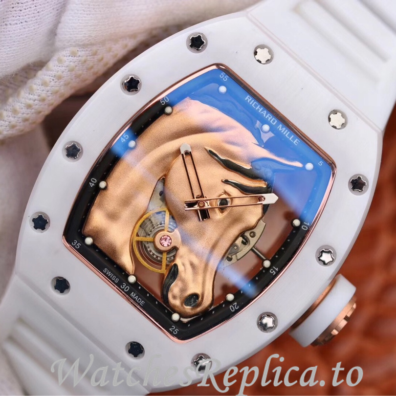 Richard Mille Replica RM52-02 Rubber strap 50MM - WatchesReplica.is