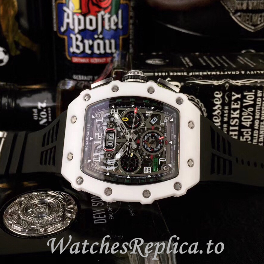 Richard Mille Replica RM11-03 Rubber strap 50MM - WatchesReplica.is