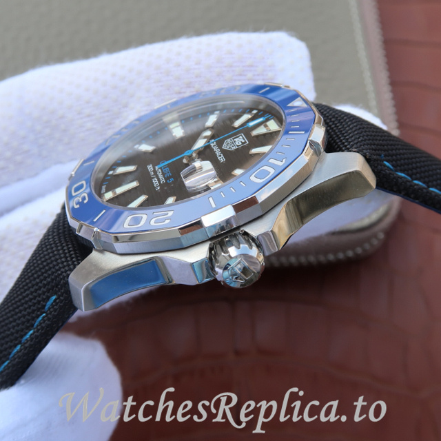 Tag Heuer Replica Aquaracer Canvas strap 43MM - WatchesReplica.is