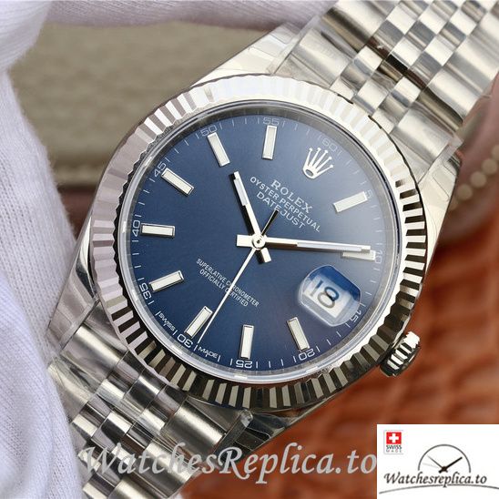 Swiss Rolex Datejust Replica 116234-0139 Stainless steel strap 36MM - WatchesReplica.is