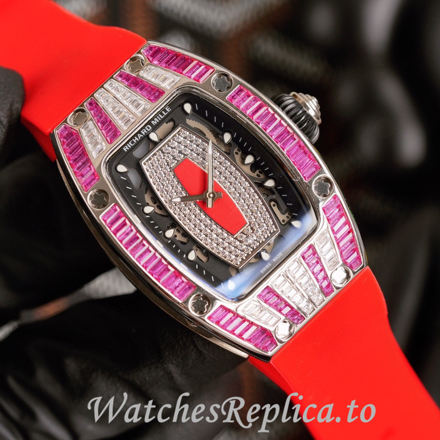Richard Mille Replica RM007-1 Rubber strap 45MM - WatchesReplica.is