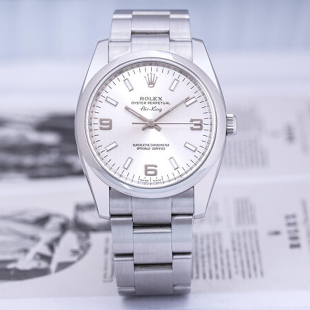 Rolex Replica Air King 34mm 114200 - WatchesReplica.is