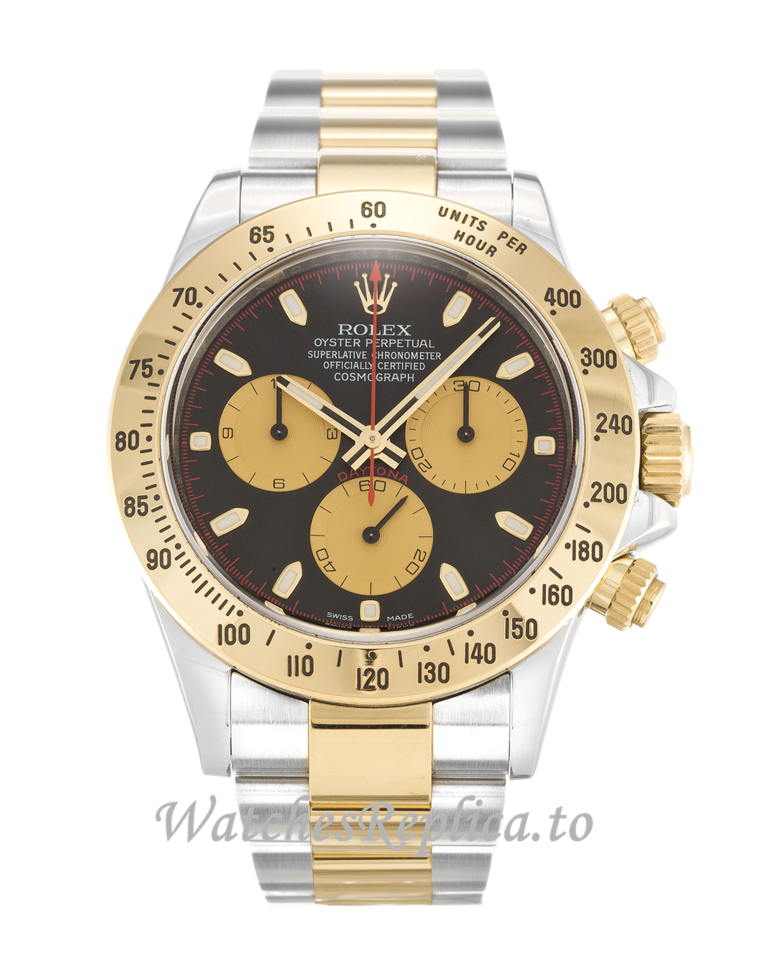 Rolex Daytona Black Dial 116523 - WatchesReplica.is