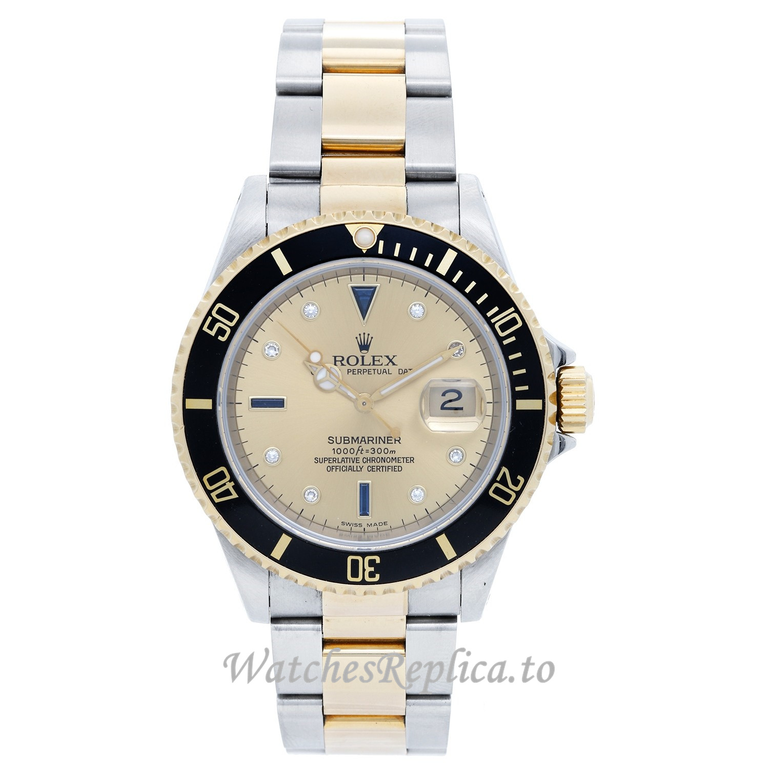 Rolex Submariner 16613 40MM - WatchesReplica.is