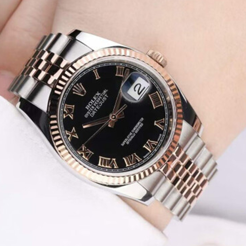 Rolex Datejust Black Dial 116231 - WatchesReplica.is