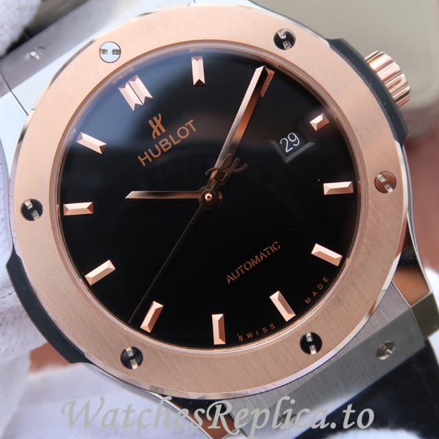 Hublot Replica 511.NX.1170.LR Leather strap 45MM - WatchesReplica.is