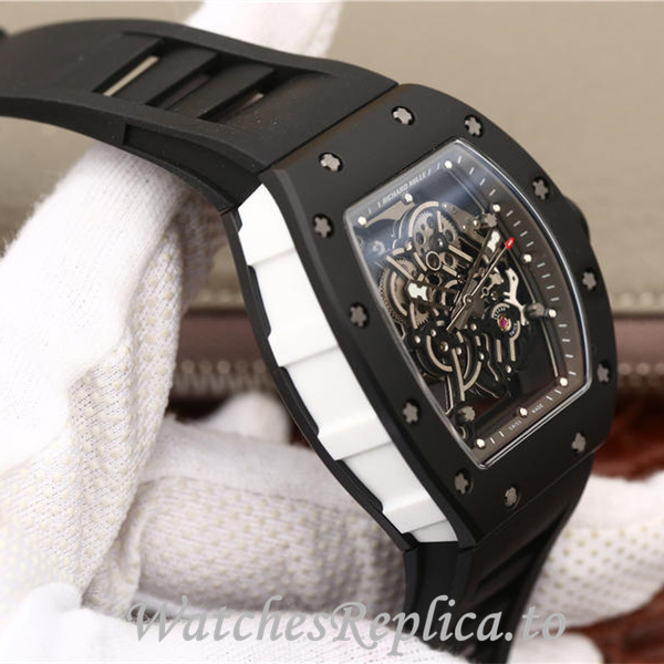 Richard Mille Replica RM055 Rubber strap 50MM - WatchesReplica.is