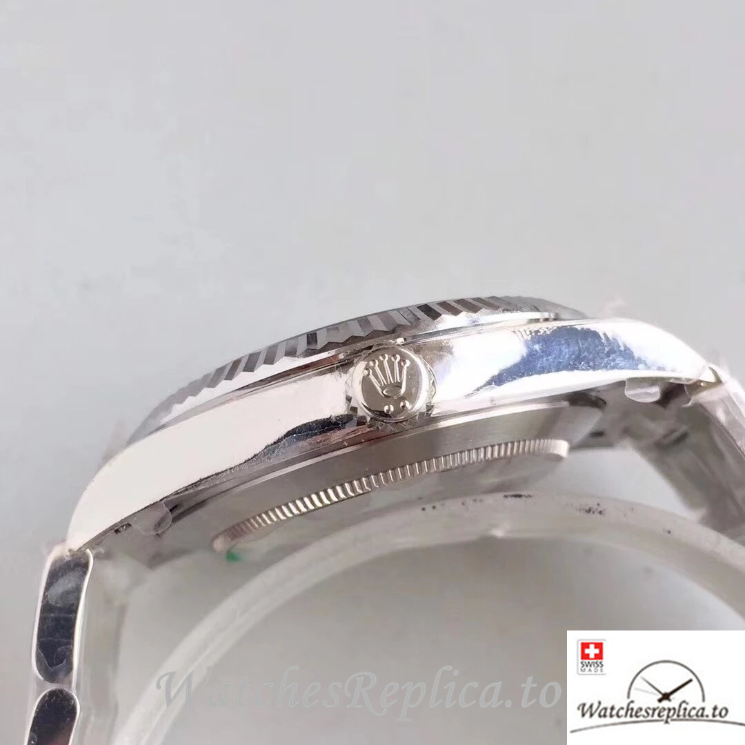Swiss Rolex Datejust Replica 116334 Stainless steel strap 41MM - WatchesReplica.is