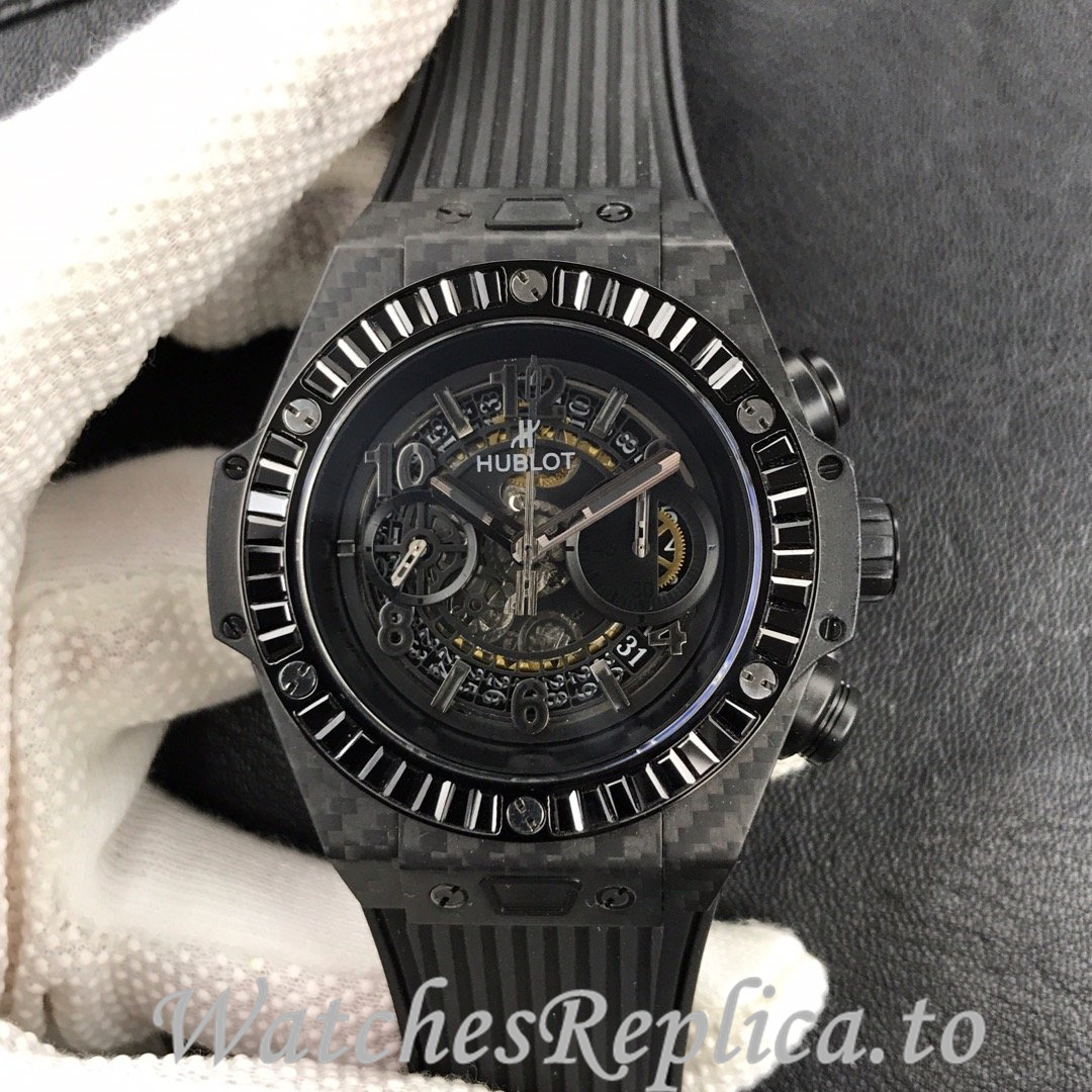 Hublot Replica 411.NM.1170.RX Rubber strap 45MM - WatchesReplica.is