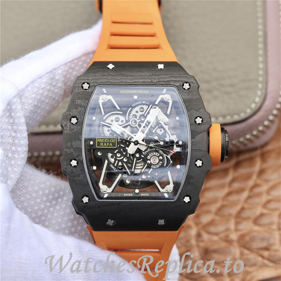 Richard Mille Replica RM035-02 Rubber strap 50MM - WatchesReplica.is