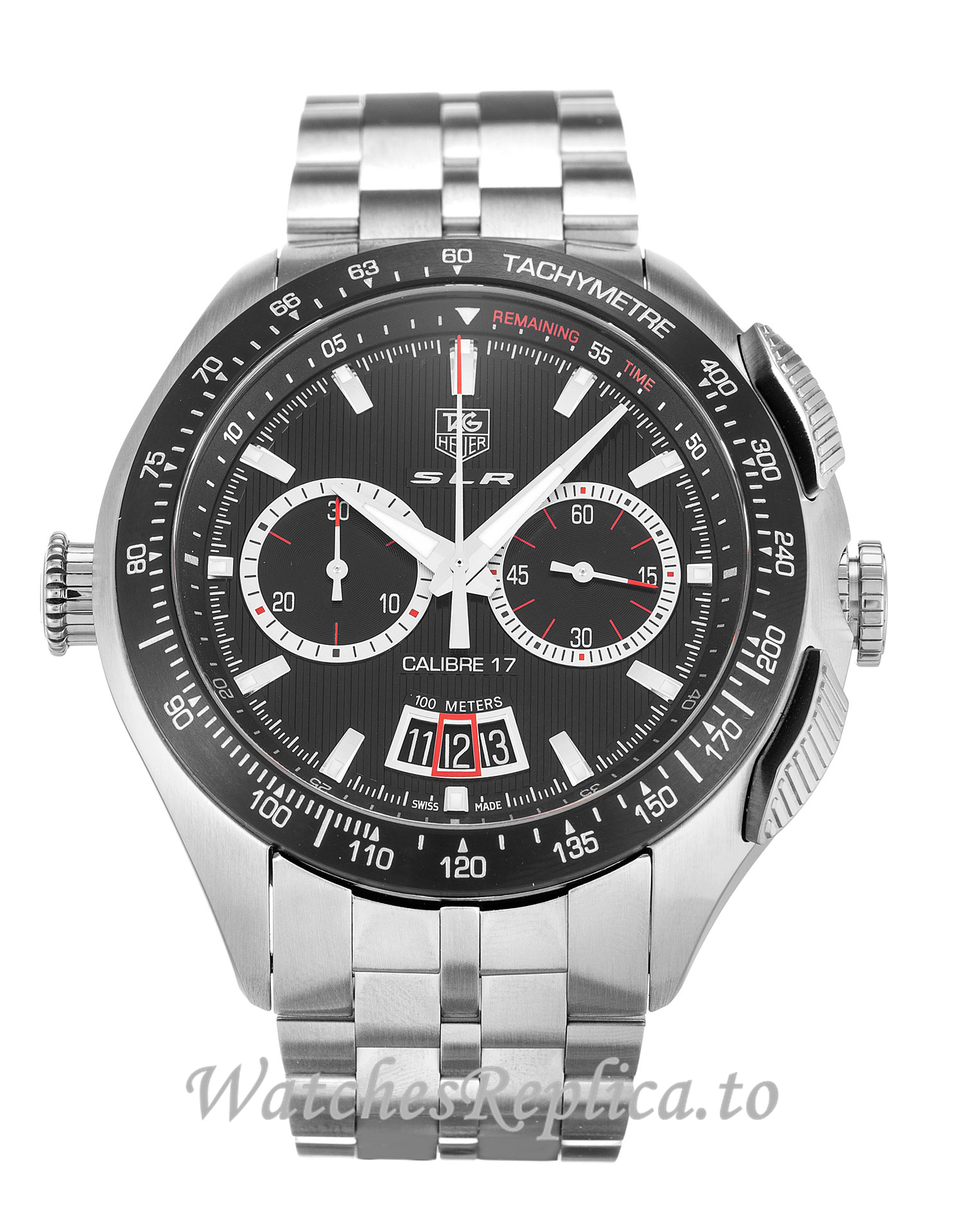Tag Heuer SLR Black Dial CAG2010.BA0254 47 MM - WatchesReplica.is