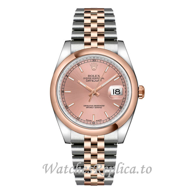 Replica Rolex Datejust 116201-12 36MM Stainless steel strap Mens Watch - WatchesReplica.is