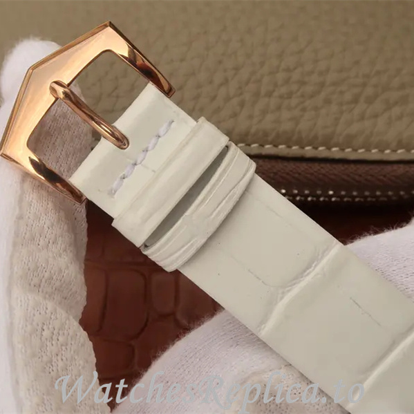 Patek Philippe Replica Calatrava 7122R-001 Leather strap 38MM - WatchesReplica.is
