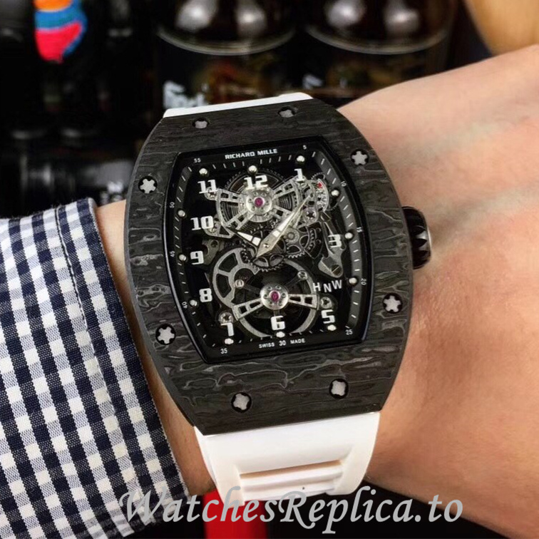 Richard Mille Replica RM17-01 Rubber strap 50MM - WatchesReplica.is