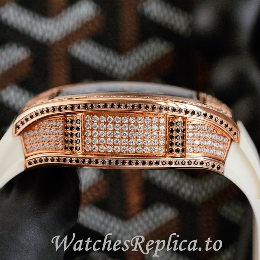 Richard Mille Replica RM010 Rubber strap 49MM - WatchesReplica.is