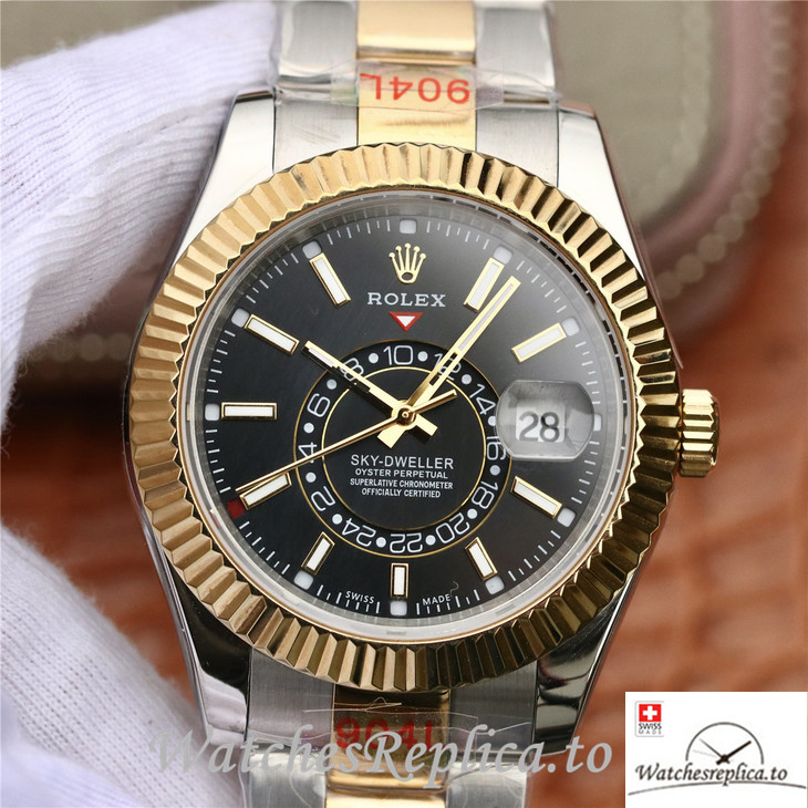 Swiss Rolex Oyster Perpetual Replica 326933-0002 Stainless steel strap 42MM - WatchesReplica.is