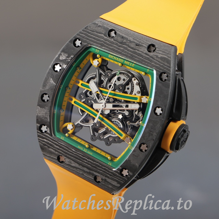 Richard Mille Replica RM61-01 Rubber strap 51MM - WatchesReplica.is