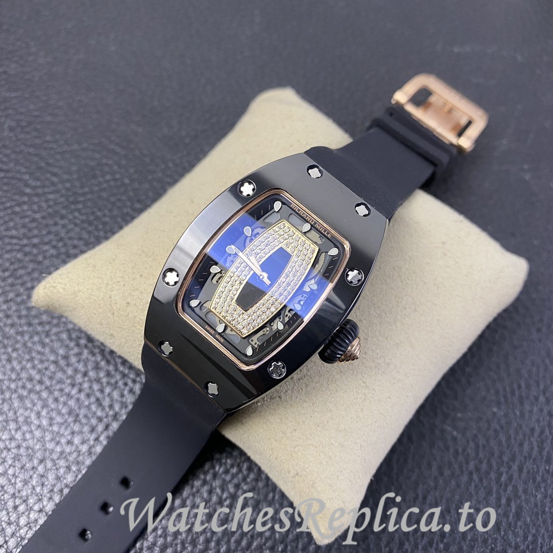 Richard Mille Replica RM037 Rubber strap 45MM - WatchesReplica.is