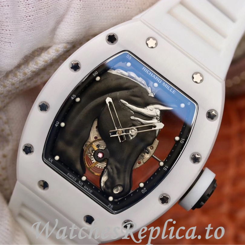 Richard Mille Replica RM52-02 Rubber strap 50MM - WatchesReplica.is