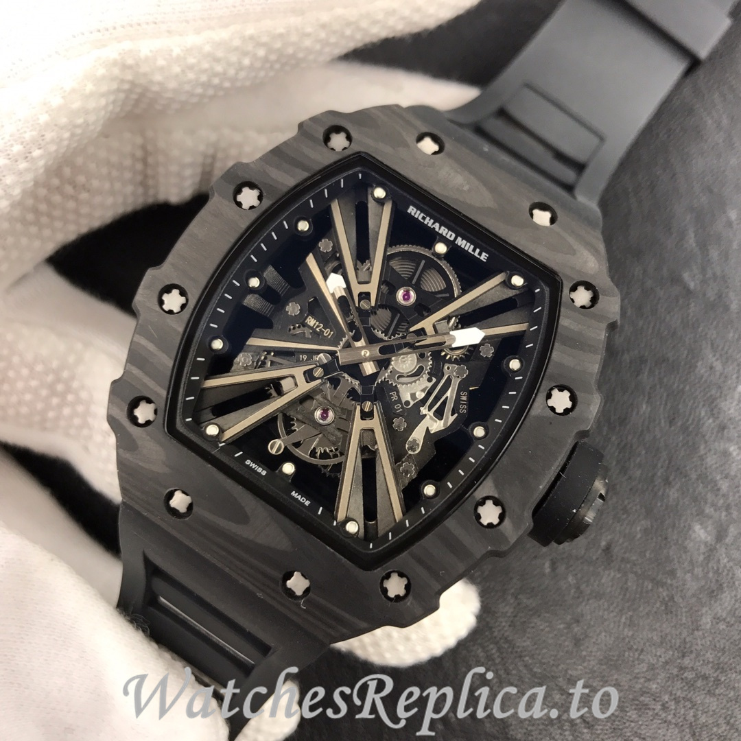 Richard Mille Replica RM12-01 Rubber strap 50MM - WatchesReplica.is