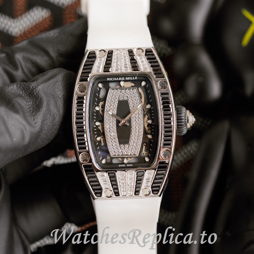 Richard Mille Replica RM007-1 Rubber strap 45MM - WatchesReplica.is