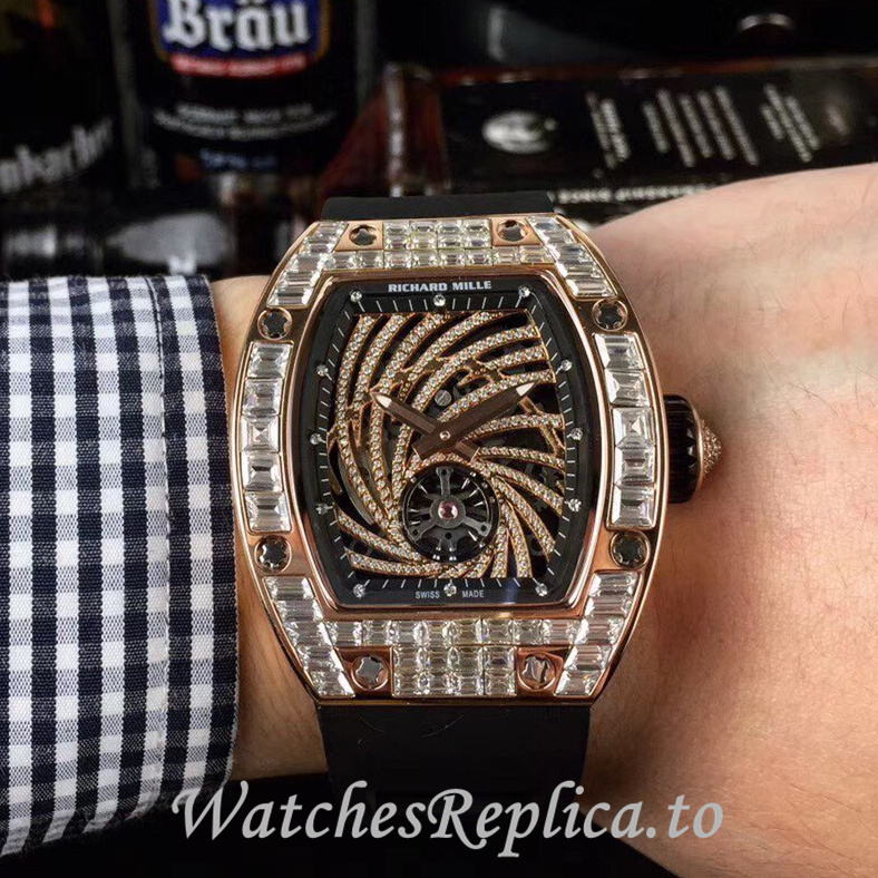 Richard Mille Replica RM51-2 Rubber strap 50MM - WatchesReplica.is