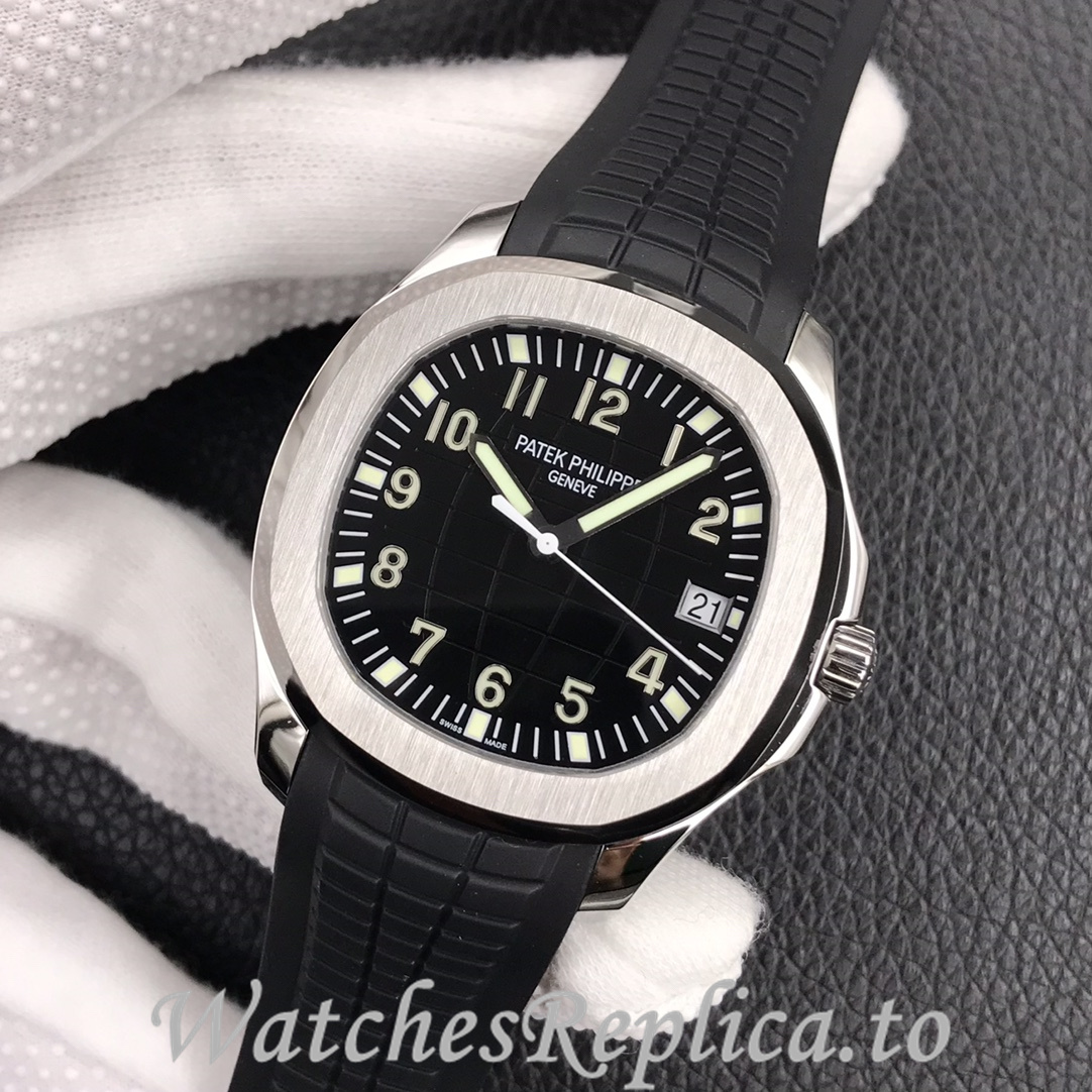 Patek Philippe Replica Aquanaut 5167 Rubber strap 40MM - WatchesReplica.is