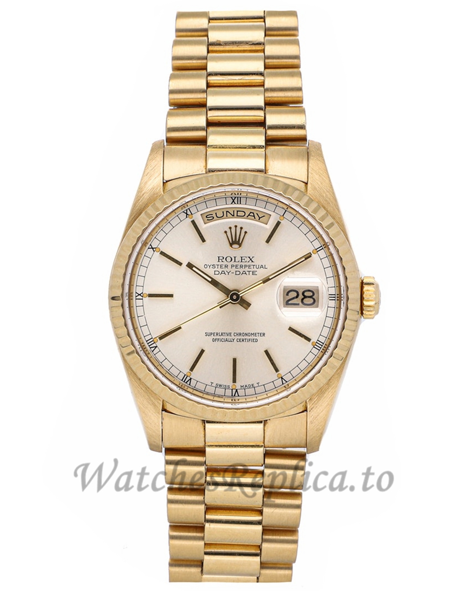 Rolex Replica Day-Date 36mm 18238 - WatchesReplica.is