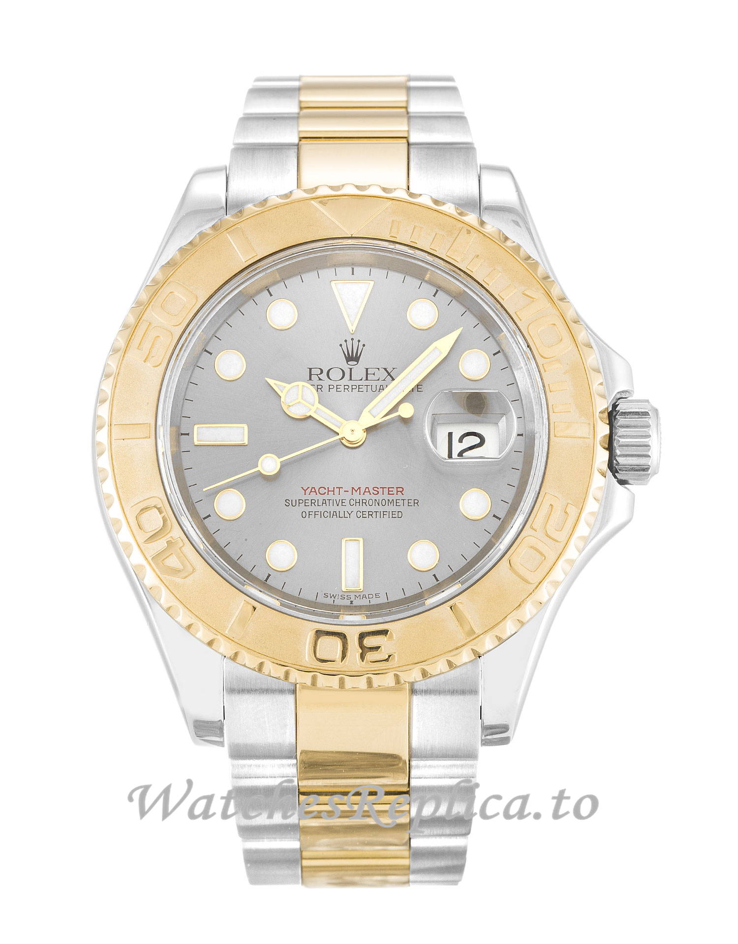 Rolex Yacht Master Silver Dial 16623 - WatchesReplica.is
