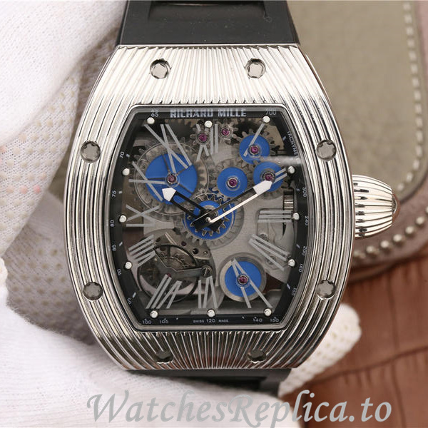 Richard Mille Replica RM018 Rubber strap 48MM - WatchesReplica.is