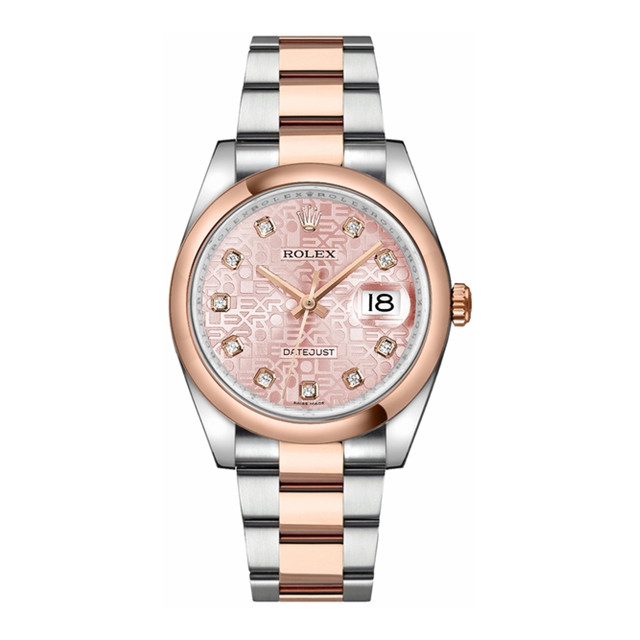 Replica Rolex Datejust 116201-2 36MM Stainless steel strap Mens Watch - WatchesReplica.is