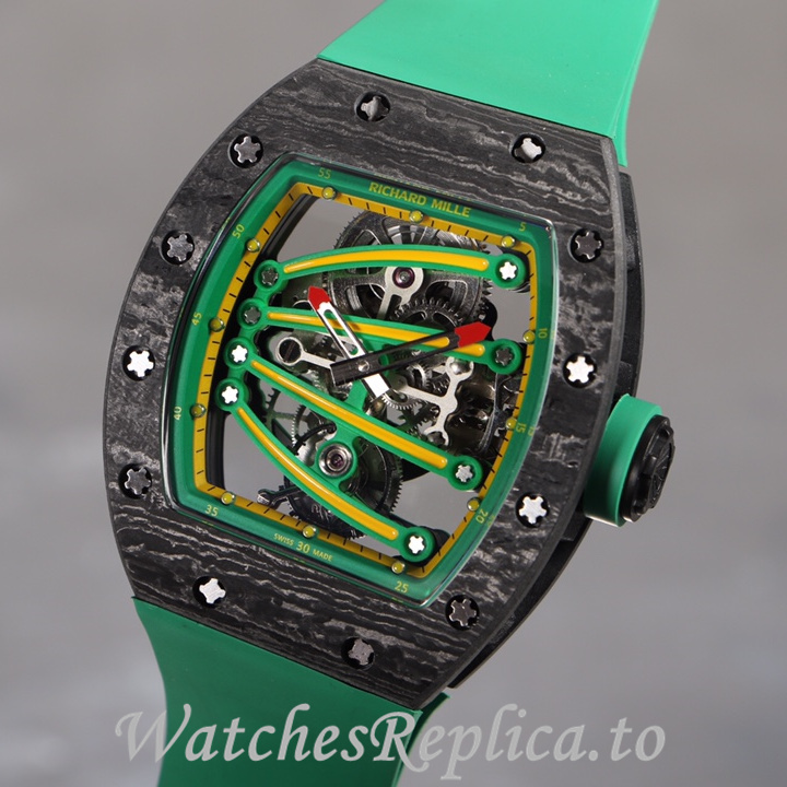 Richard Mille Replica RM59-01 Rubber strap 51MM - WatchesReplica.is