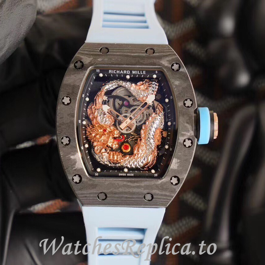 Richard Mille Replica RM57-03 Rubber strap 50MM - WatchesReplica.is