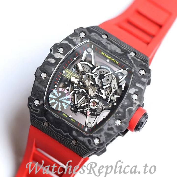 Richard Mille Replica RM35-02 Rubber strap 50MM - WatchesReplica.is