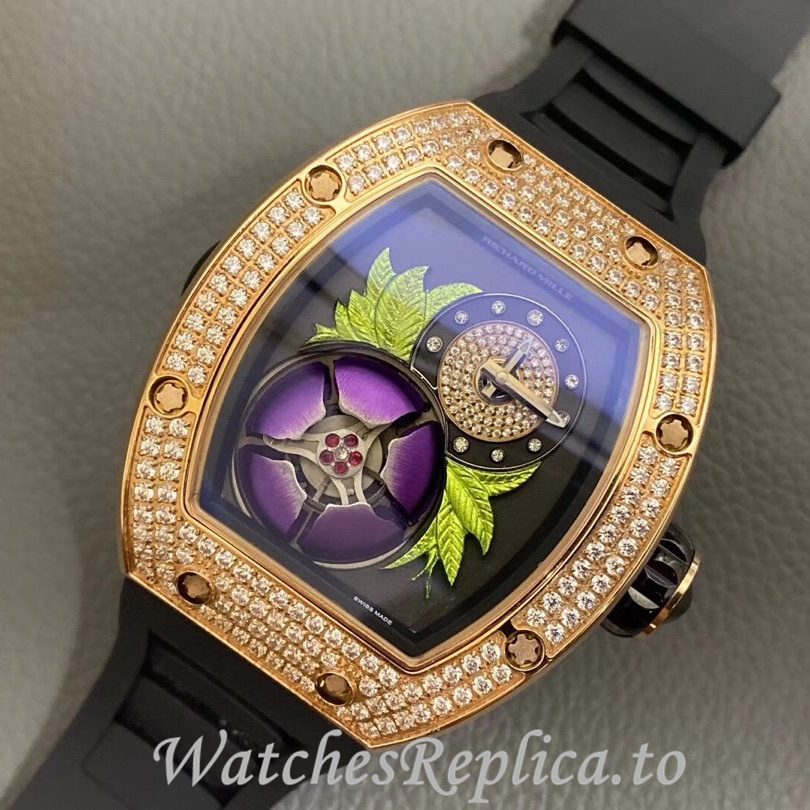 Richard Mille Replica RM19-02 Rubber strap 50MM - WatchesReplica.is