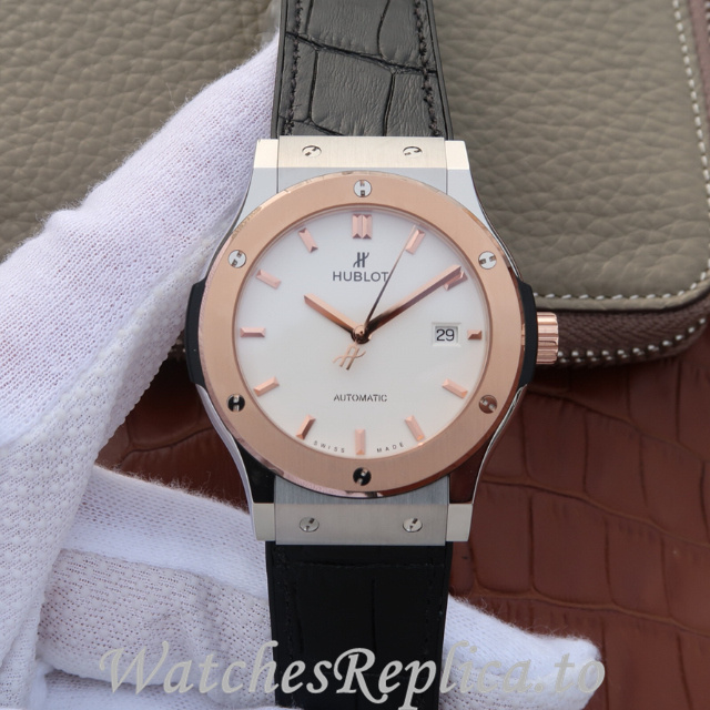 Hublot Replica 511.NX.1170.LR Leather strap 45MM - WatchesReplica.is