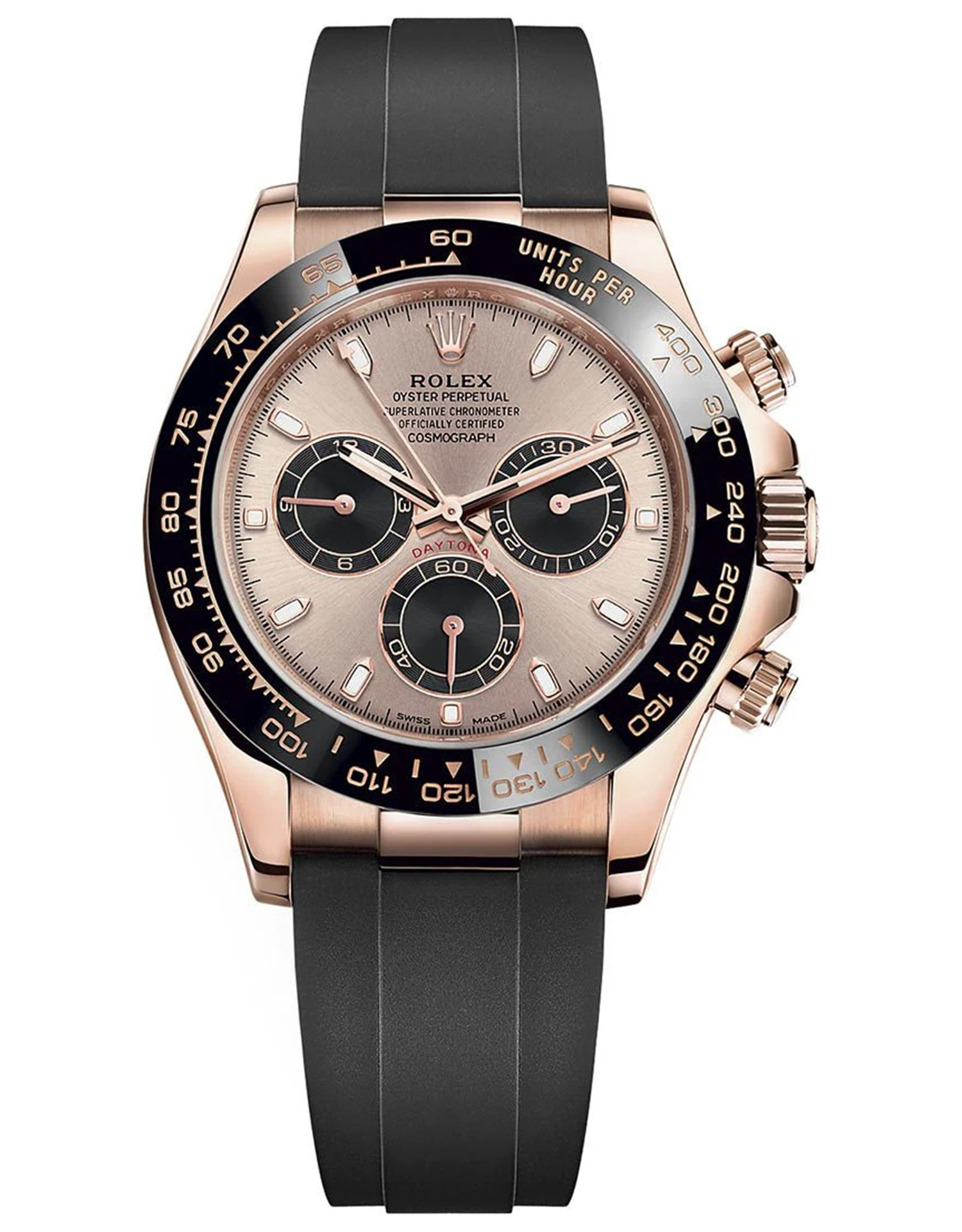 Rolex Daytona Rose Gold Dial 40mm 116515LN - WatchesReplica.is