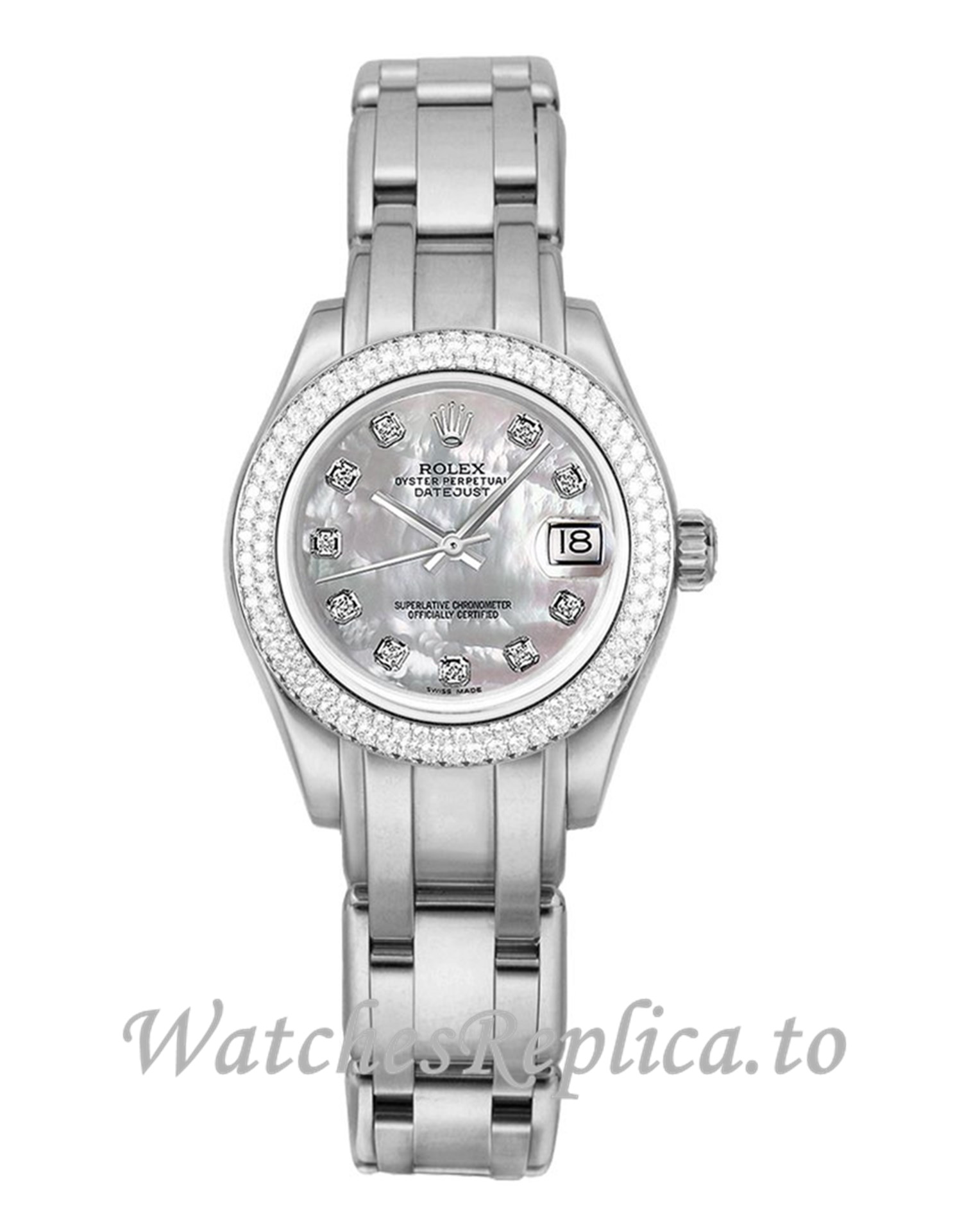 Replica Rolex Pearlmaster 81339 29MM - WatchesReplica.is