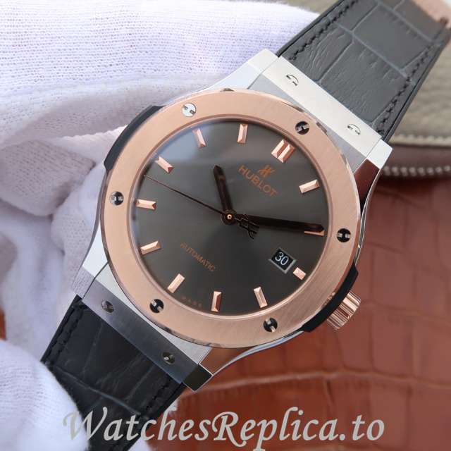 Hublot Replica 511.NX.1170.LR Leather strap 45MM - WatchesReplica.is
