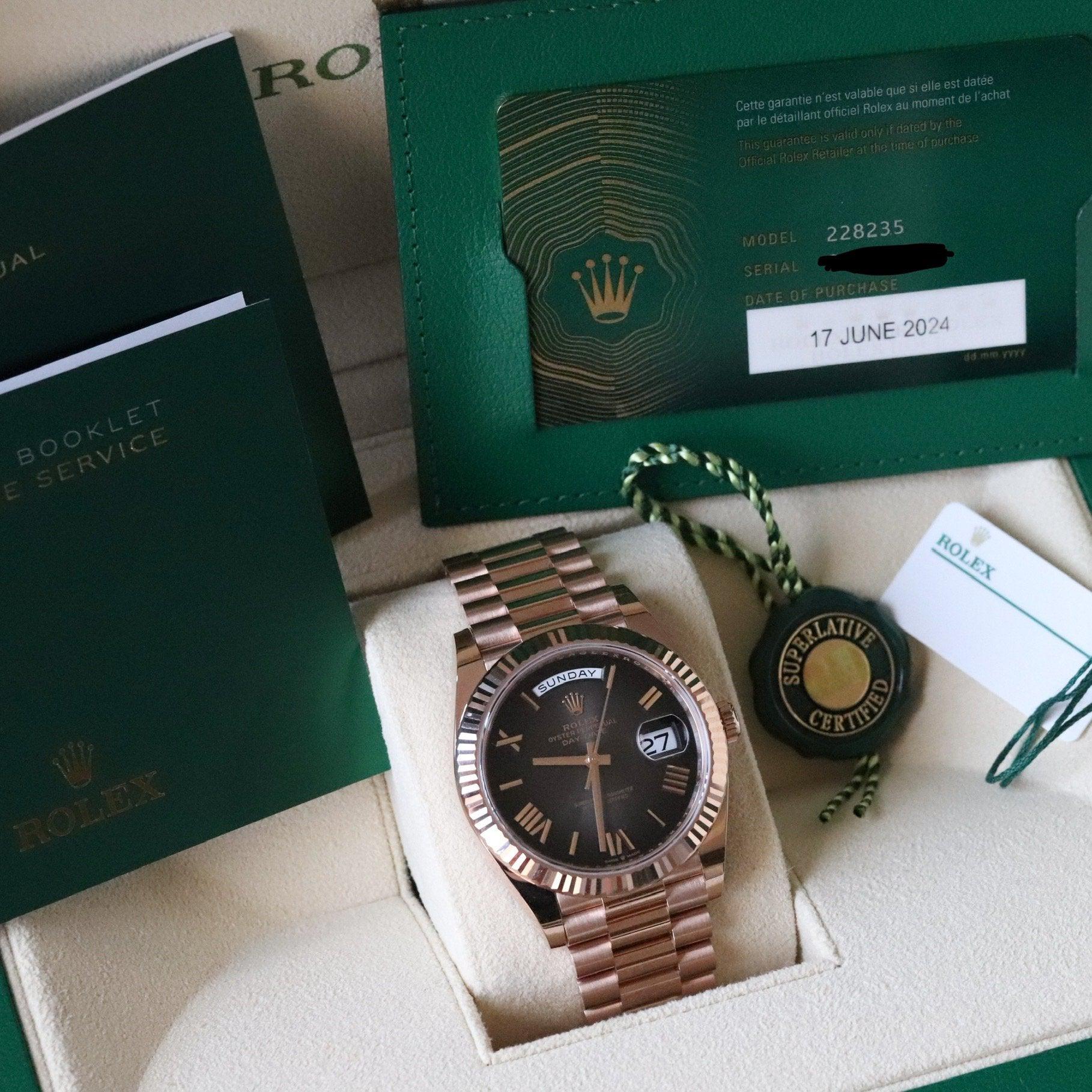 Rolex Day Date 228235 0055 - WatchesReplica.is