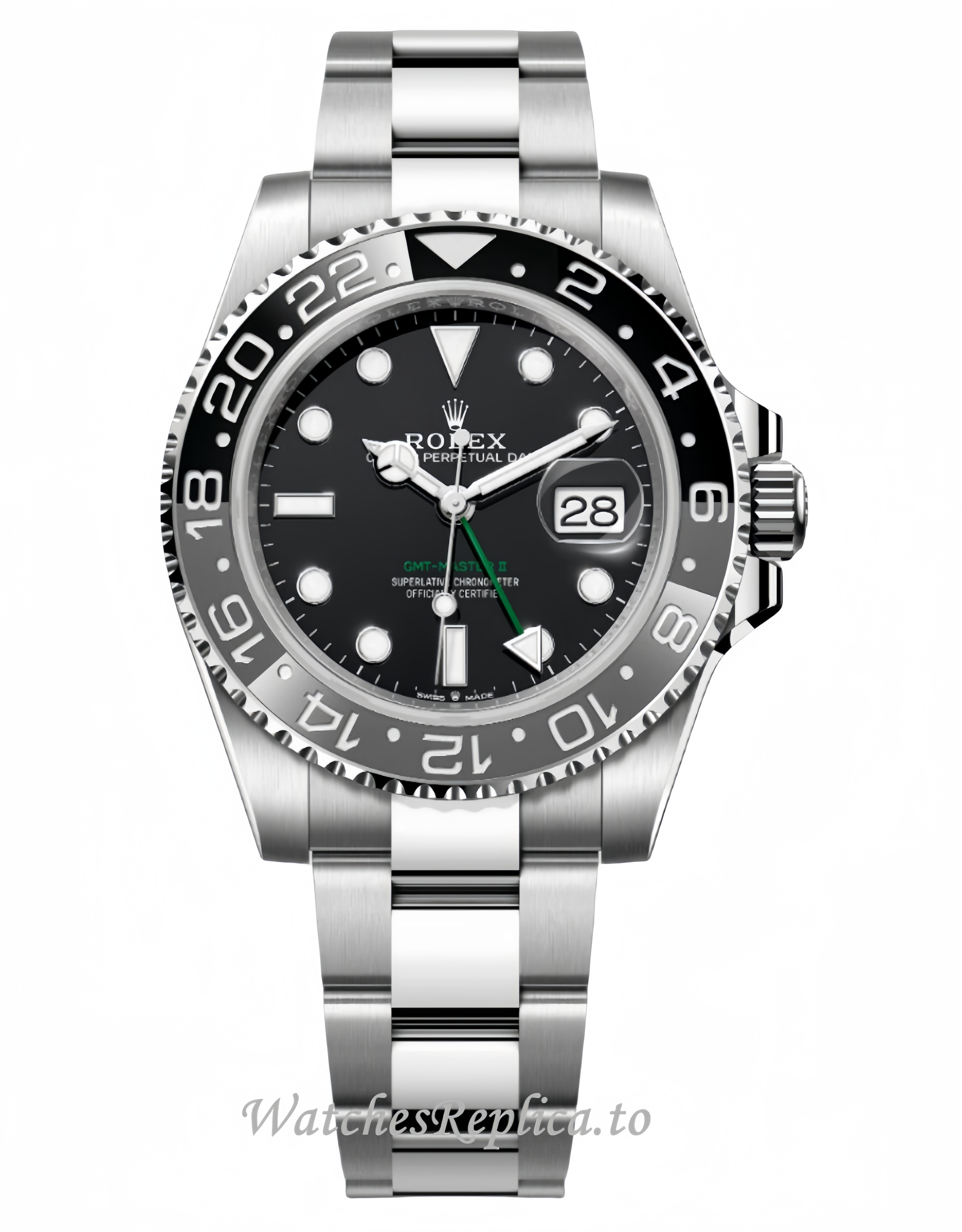 Rolex GMT Master 126710GRNR 40MM - WatchesReplica.is