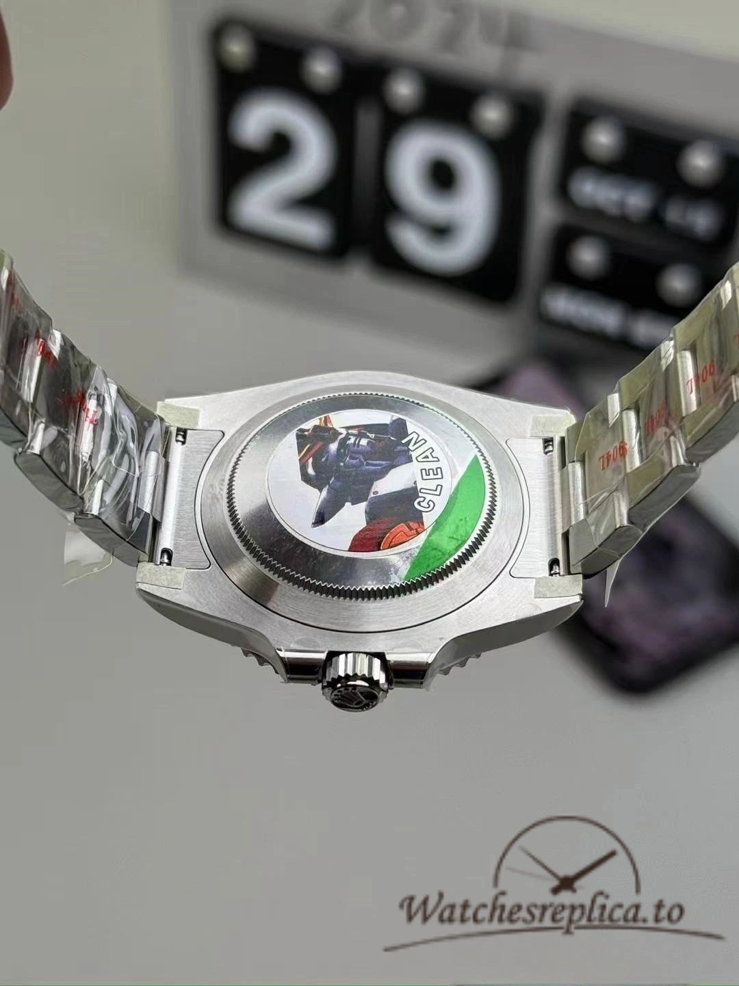 Clean Factory Rolex Submariner Back