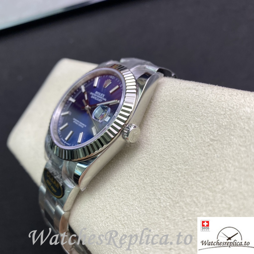 Swiss Rolex Datejust 126334 Replica Stainless steel strap 41MM - WatchesReplica.is