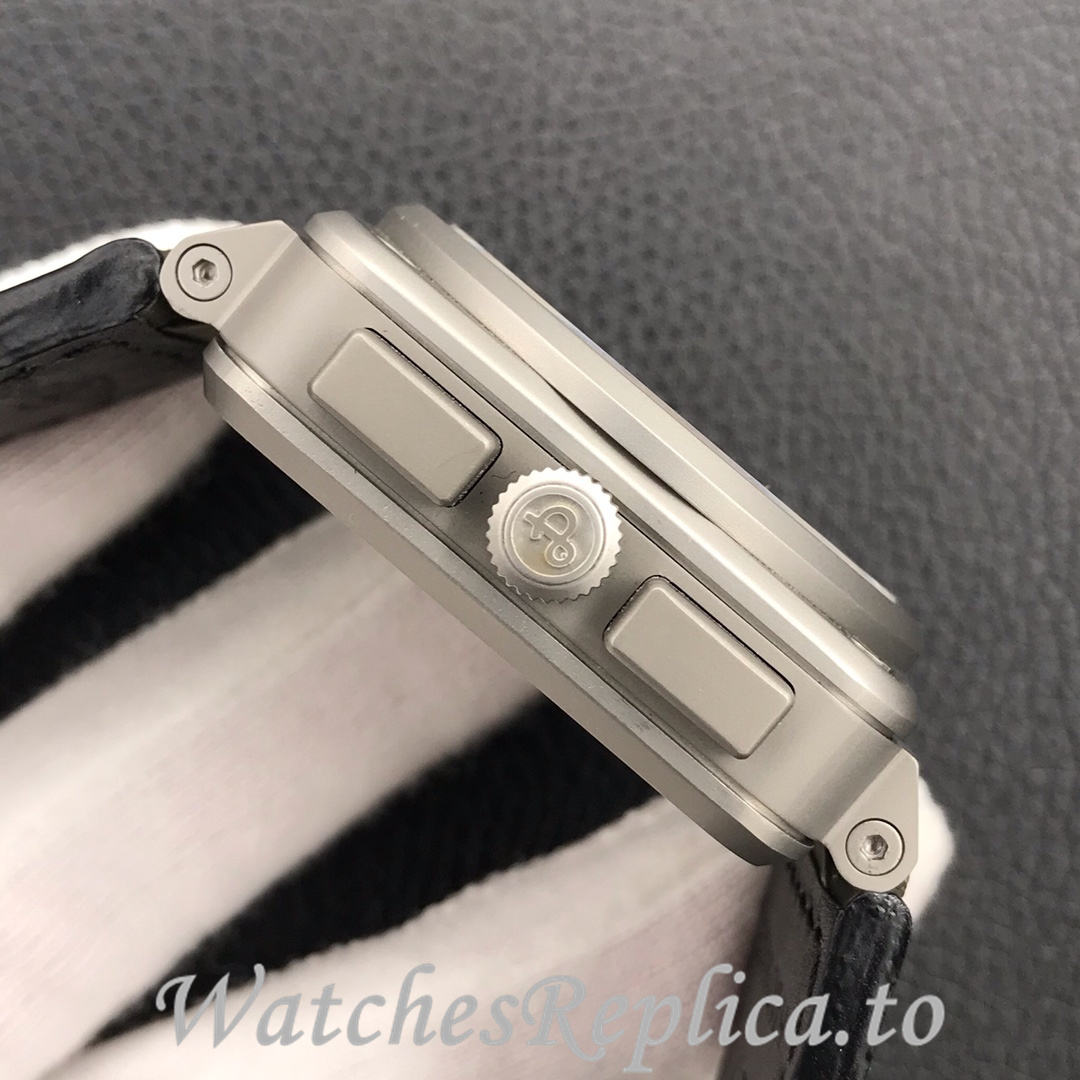 Bell Ross Replica BR 03 BR03-94 Leather strap 42MM - WatchesReplica.is